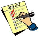 Using a checklist for your move to stay organized