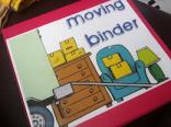 A moving binder keeps all your moving notes in one spot